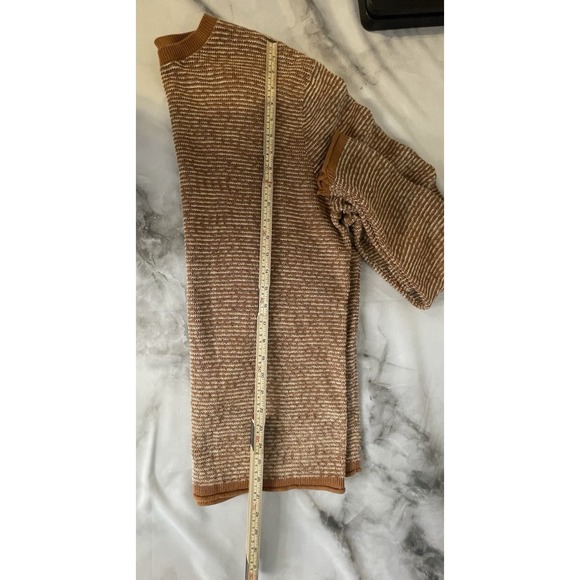 Treasure & Bond  Nordstrom Size L Brown  Mens Soft Crew Neck Sweater - Picture 12 of 15